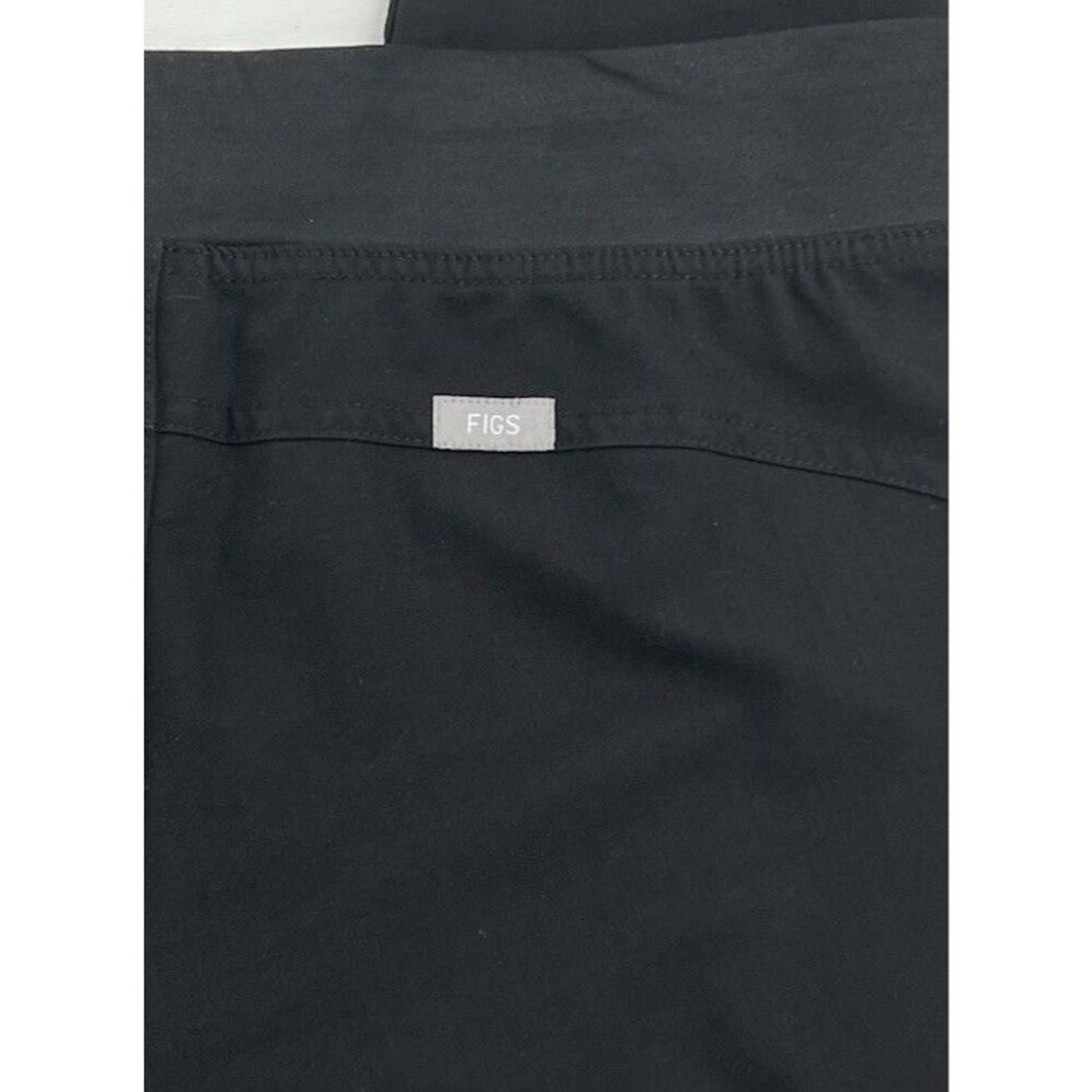 Figs Catarina Scrub Top and Kade Jogger Set Black Womens Size Small Nursing - Picture 11 of 14